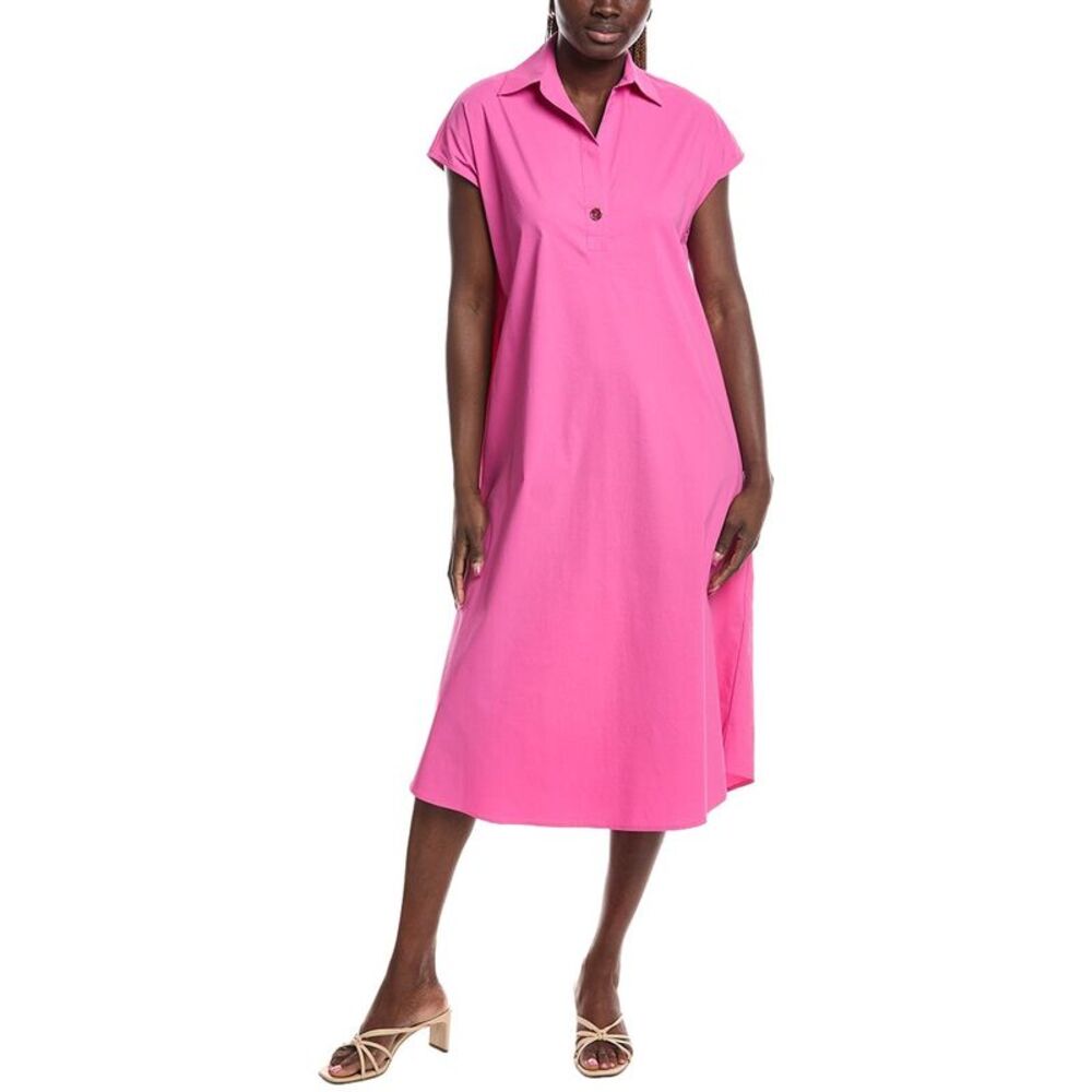 Joseph Ribkoff Womens  Solid Midi Dress, Pink